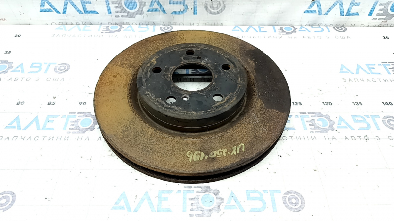 Front right brake disc Lexus UX200 UX250h 19-305/28mm rusty