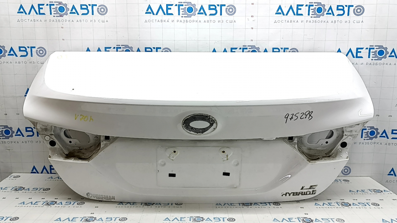 Toyota Camry V70 18-24 trunk lid without spoiler, white 040