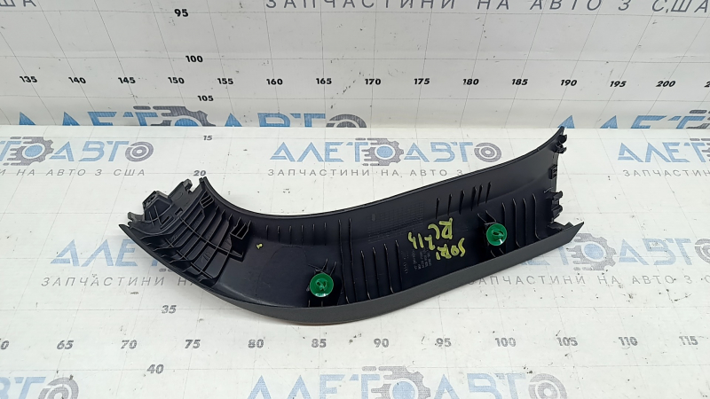 Left-hand trunk lid trim for Kia Sorento 21-24 HEV, PHEV, black
