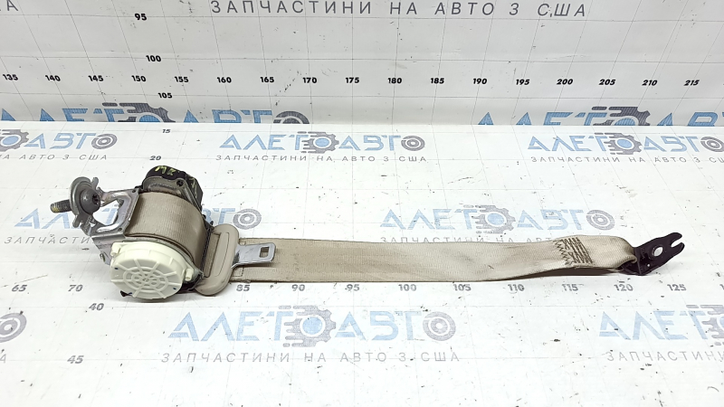 Lincoln MKZ 17-20 rear right seat belt, beige, without SRS, dry-cleanable