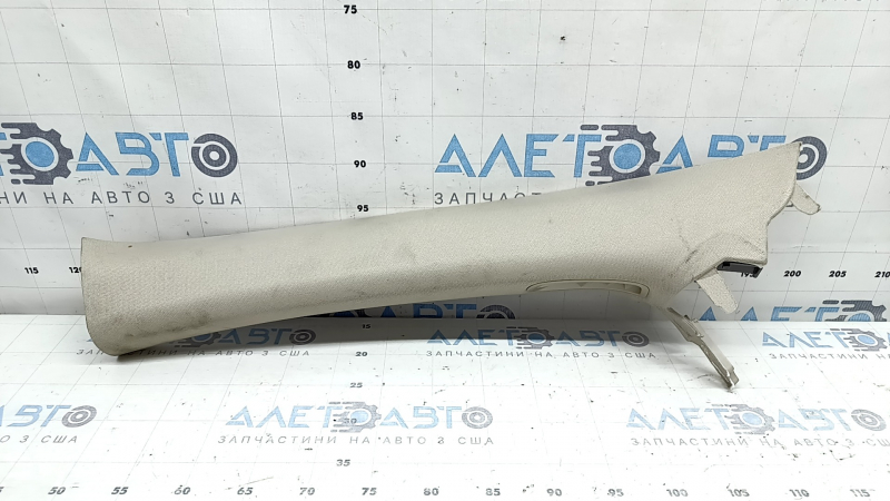 Upper left front pillar trim for Lincoln MKZ 17-20, beige, dry-cleanable