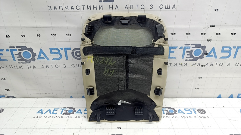 Lincoln MKZ 17-18 rear passenger seat insert beige leather
