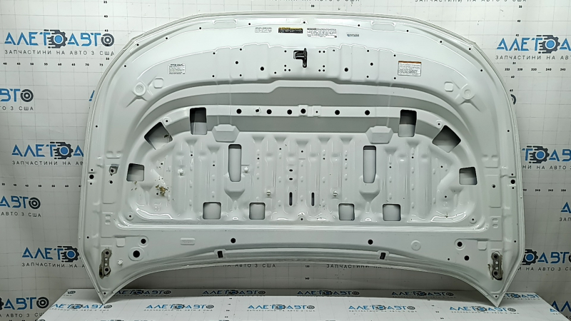 Naked hood Toyota Rav4 19-25 aluminum, white 2QJ, in protective film, bumpers