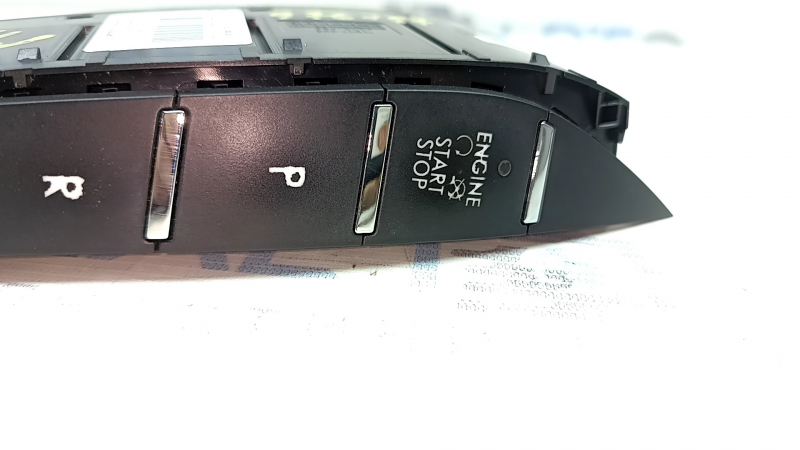 Lincoln MKZ 17-20 Hybrid Shifter Buttons, Worn Buttons