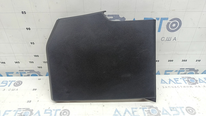 Driver's left knee pad for a 2020 Honda Accord, black, broken fasteners, scratches