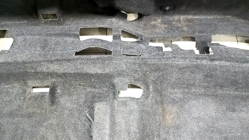 Honda Accord 23-26 black floor covering, chrome footrest pad, dry cleanable