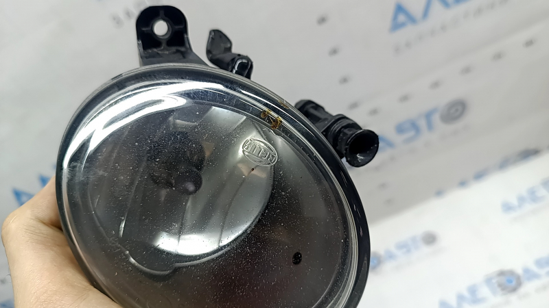 Left fog light for Audi Q5 8R 09-17, halogen, polishable, dirt under the glass