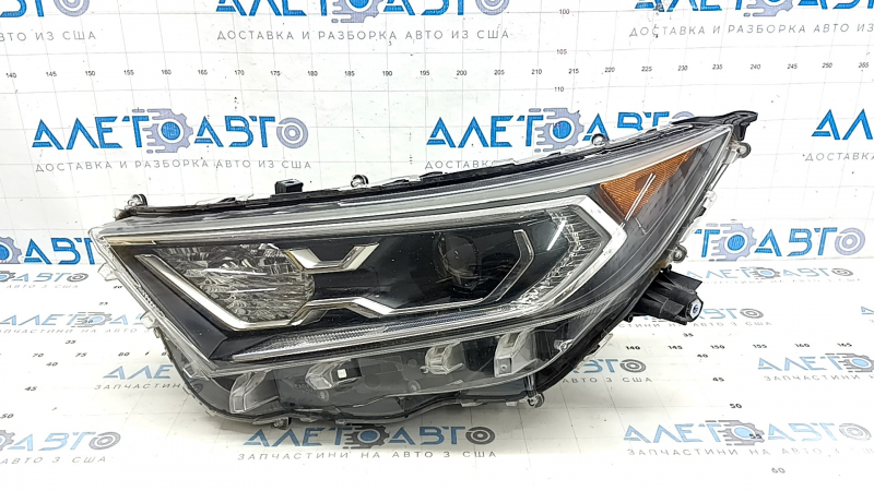 Left front headlight Toyota Rav4 19-23 LED, chrome, Japan built, sand