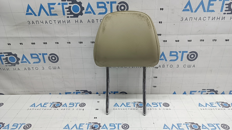 Front right headrest for Audi Q5 8R 09-17, leather, beige, dry-cleanable