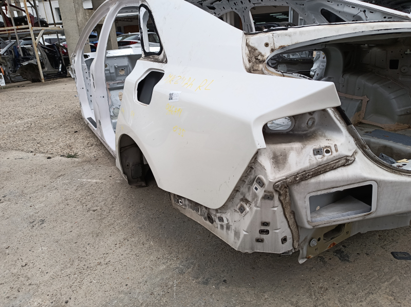 Quarter wing rear left Lincoln MKZ 13-20 on the body, white, made 0.35-0.5