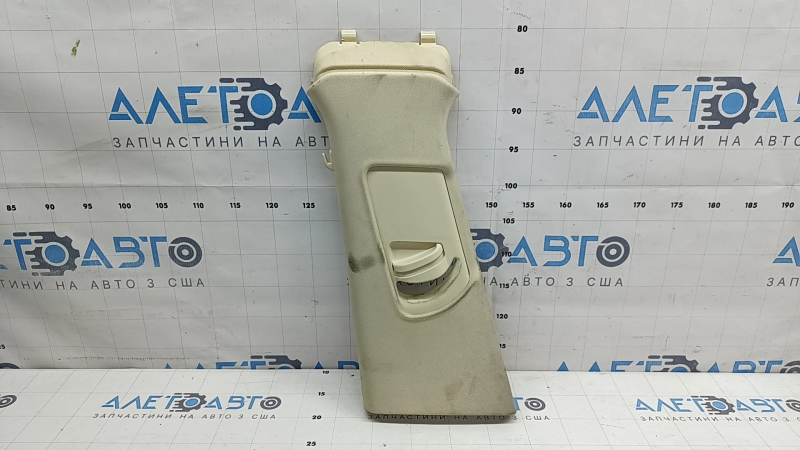 Upper center pillar trim, left, Audi Q5 8R 09-17, beige, dry-cleanable