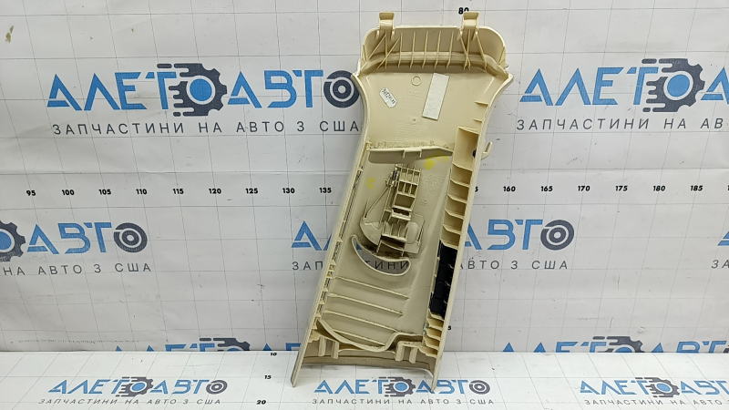 Upper center pillar trim, left, Audi Q5 8R 09-17, beige, dry-cleanable
