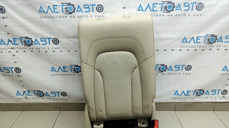 Right rear seat backrest for Audi Q5 8R 09-17, beige leather, with frame