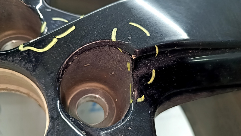 R18 x 7J ET35 Toyota Rav4 19-21 light curb rim