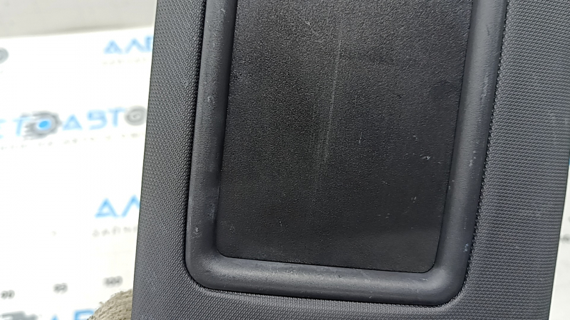 Left visor for Toyota Rav4 19-25, black, illuminated, no hook, scratches, dented