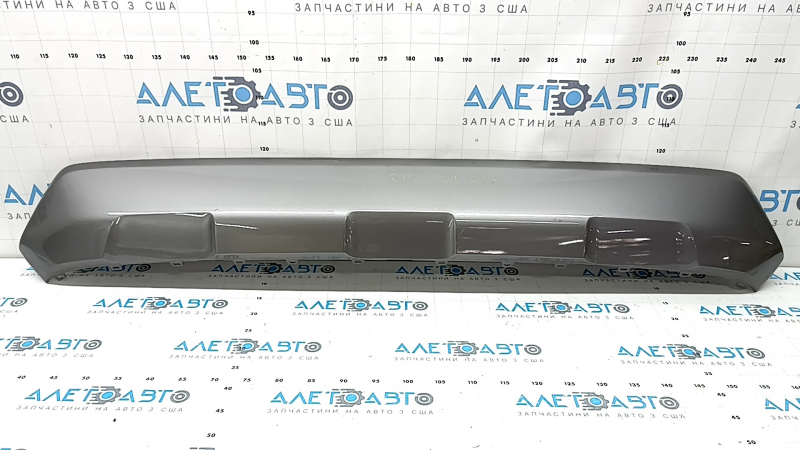 Rear bumper central lip Toyota RAV4 19-22 JP built, gray, pressed