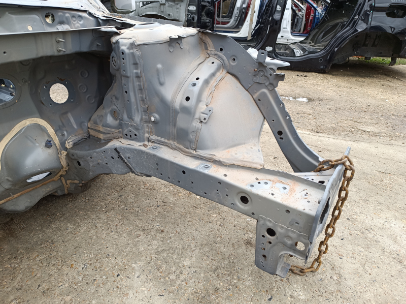 Front left quarter panel Honda Accord 23-26 gray, on the body