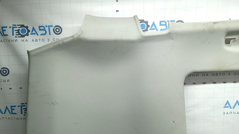 VW Tiguan 18-24 gray headliner, ready for panoramic windows, dry-cleanable, tears, creases