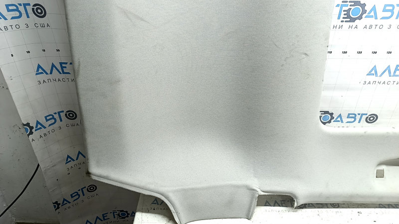 VW Tiguan 18-24 gray headliner, ready for panoramic windows, dry-cleanable, tears, creases