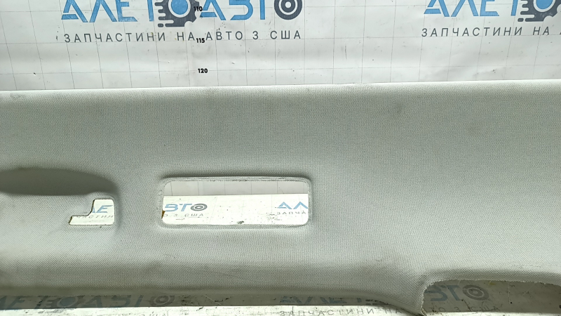 VW Tiguan 18-24 gray headliner, ready for panoramic windows, dry-cleanable, tears, creases