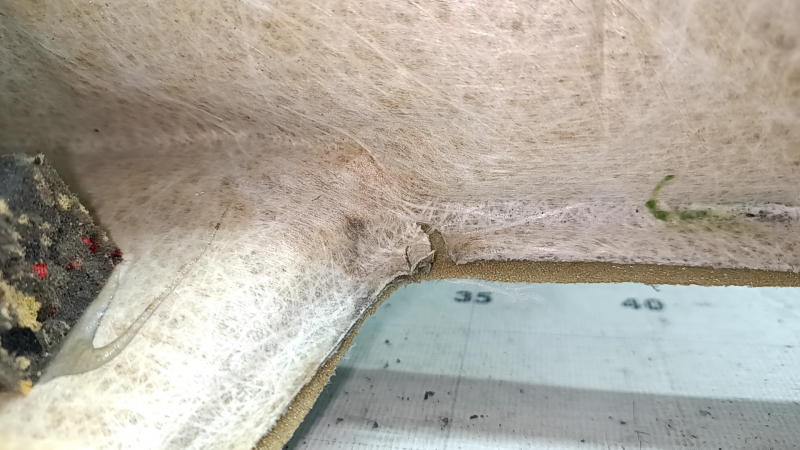 VW Tiguan 18-24 gray headliner, ready for panoramic windows, dry-cleanable, tears, creases