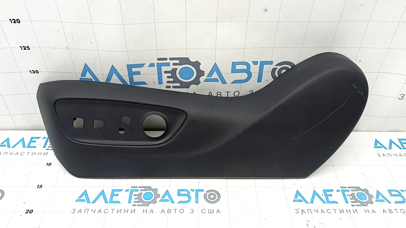 Driver's seat cover, lower left, Toyota Rav4 19-25, electric, black, scratches