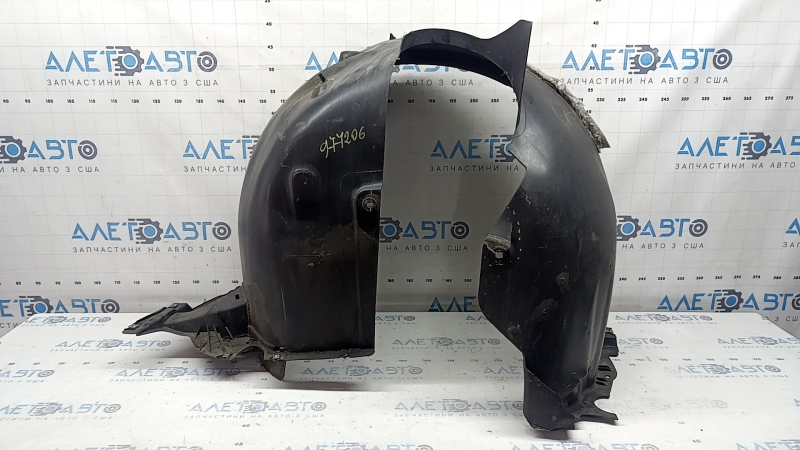 Front right fender liner VW Tiguan 18-21 with mudguard, cracks, tears