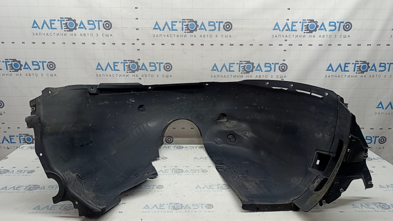 Front right fender liner VW Tiguan 18-21 with mudguard, cracks, tears
