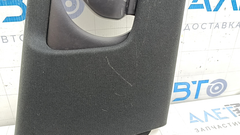 Center pillar trim, upper belt, right, Toyota Rav4 19-25, black, scratches