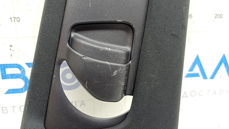 Center pillar trim, upper belt, right, Toyota Rav4 19-25, black, scratches