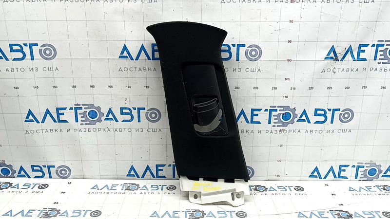 Left upper center pillar trim Toyota Rav4 19-25 black, scratches