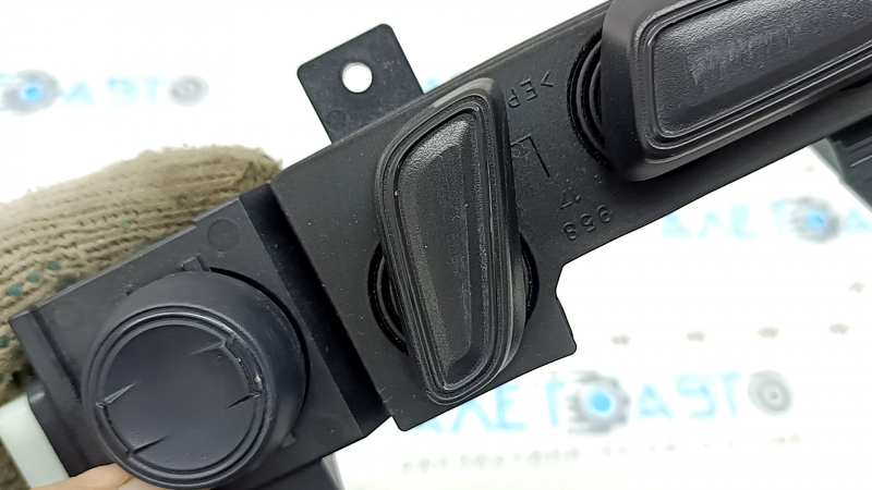 Driver's seat control Toyota Rav4 19-25 with black buttons, worn buttons