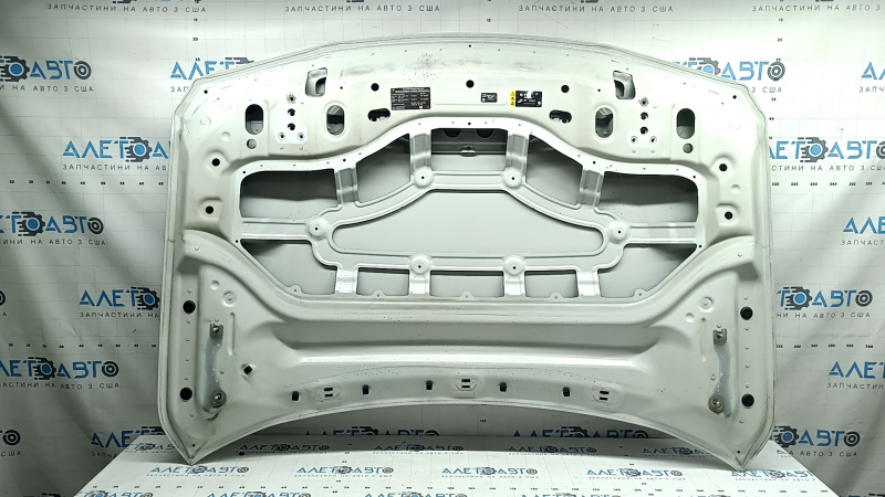 Bare hood BMW X2 F39 18-23 aluminum, white A96