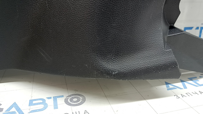Lower left rear pillar trim Toyota Rav4 19-25 black, hybrid, scratches