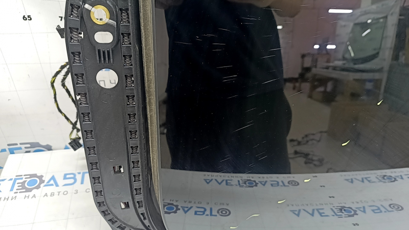 Panorama assembly VW Tiguan 18-24 gray curtain, dry-cleanable, scratches