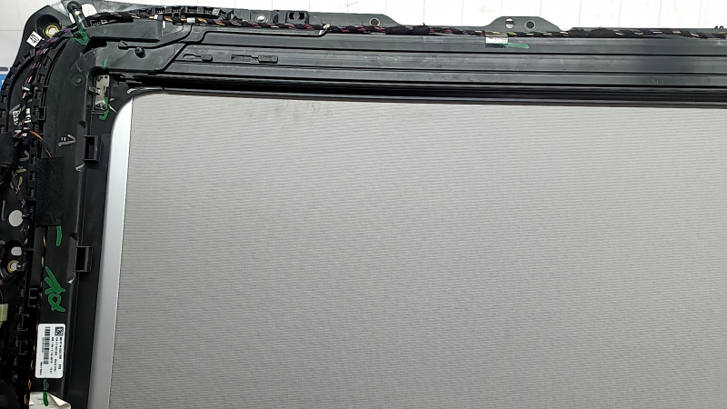Panorama assembly VW Tiguan 18-24 gray curtain, dry-cleanable, scratches
