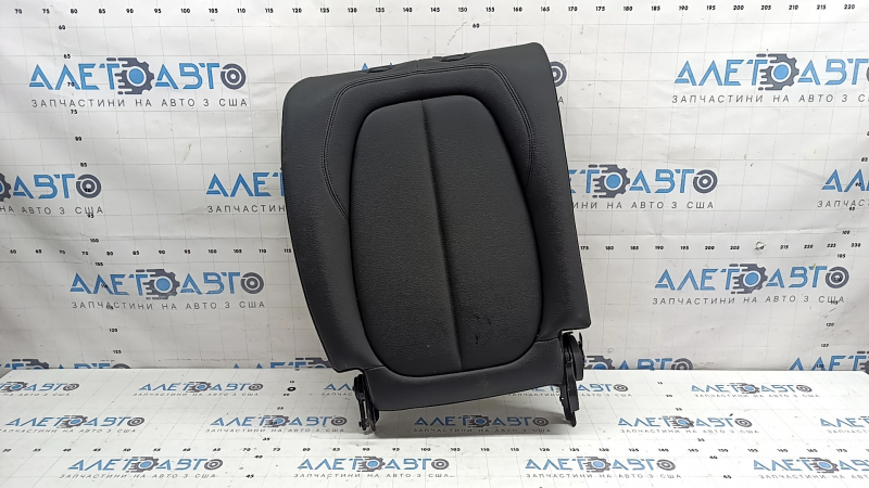 Backrest of the rear row of seats, right (2nd row) BMW X2 F39 18-23, black leather Sensatec, with frame
