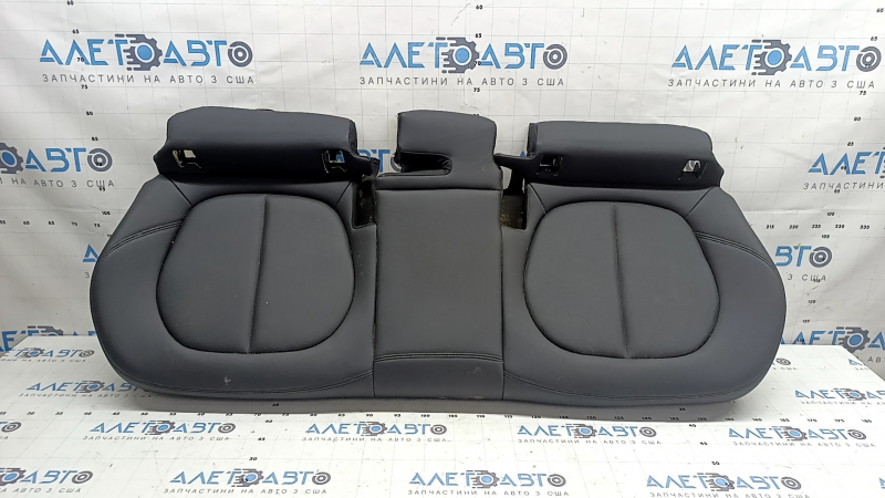 Rear seat cushion (2nd row) BMW X2 F39 18-23 black leather Sensatec, dry cleanable