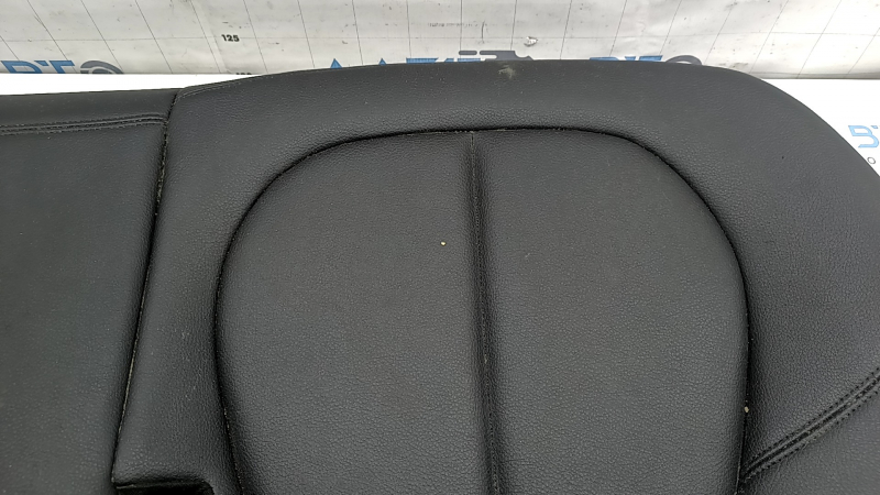 Rear seat cushion (2nd row) BMW X2 F39 18-23 black leather Sensatec, dry cleanable