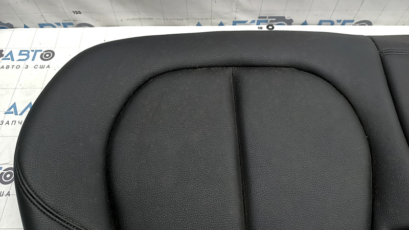 Rear seat cushion (2nd row) BMW X2 F39 18-23 black leather Sensatec, dry cleanable