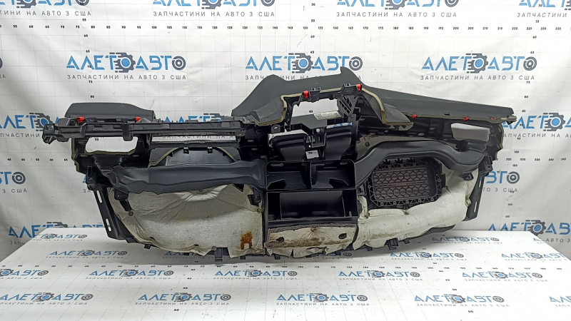 Dashboard front panel without AIRBAG BMW X2 F39 18-23 black leather, dry cleanable