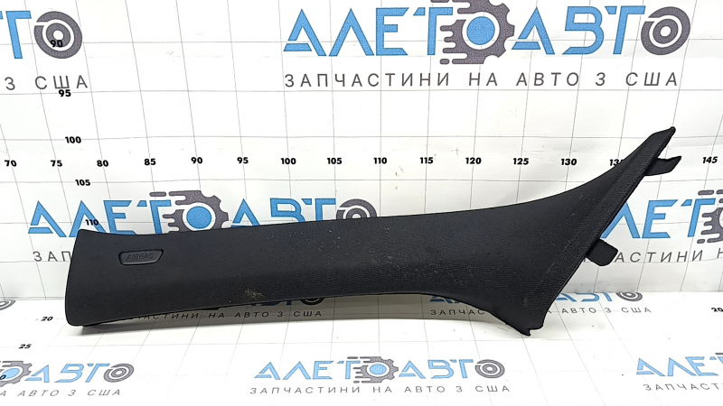 Upper left front pillar trim BMW X2 F39 18-23 black, dry cleanable
