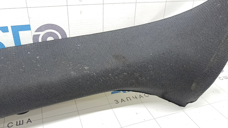 Upper left front pillar trim BMW X2 F39 18-23 black, dry cleanable
