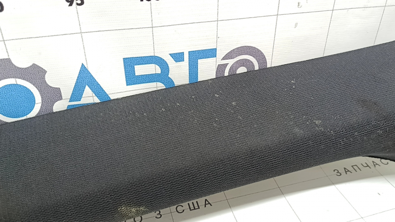 Upper left front pillar trim BMW X2 F39 18-23 black, dry cleanable