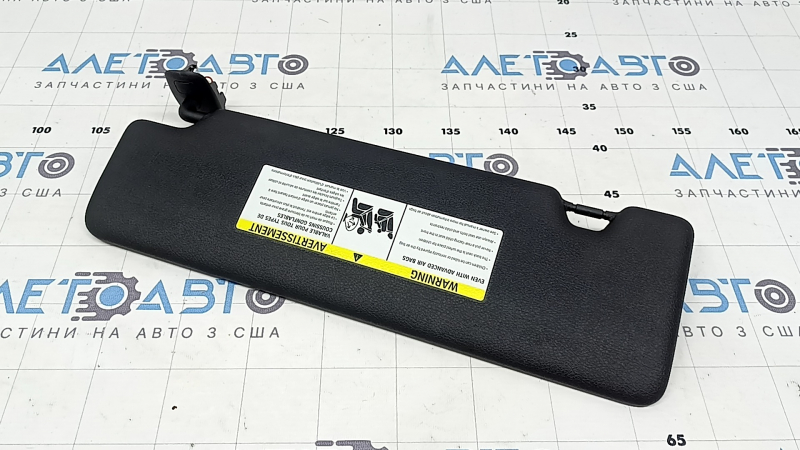 Right visor BMW X2 F39 18-23 black with backlight, without hook