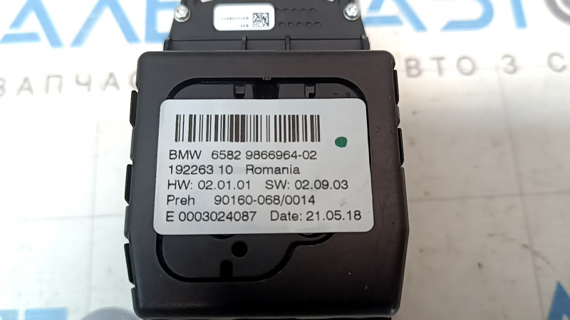 Joystick washer for controlling the NBT monitor, large, BMW 3 F30 17-18, for navigation, scratches