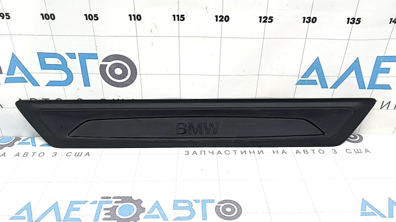 Black outer door sill trim for front left BMW X2 F39 18-23