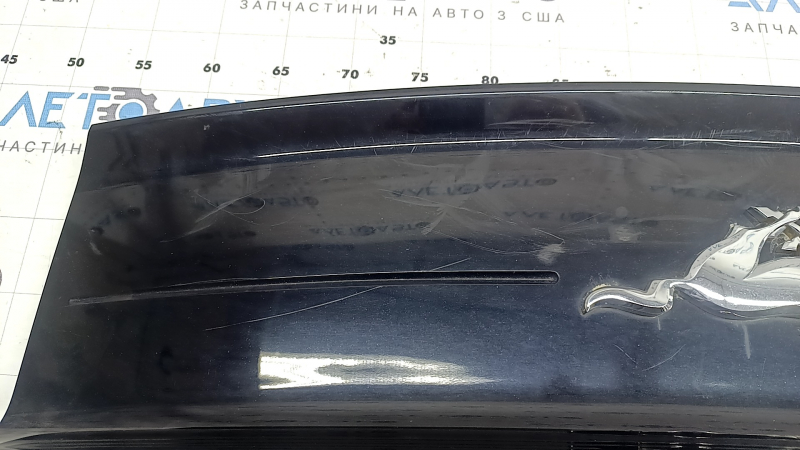 Trunk lid trim with chrome emblem Ford Mustang mk6 18-23 scratches