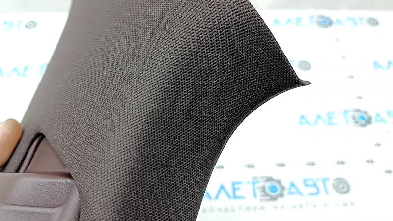 The center pillar trim, upper belt, left, Lexus ES 19-22, is brown, the fabric has peeled off