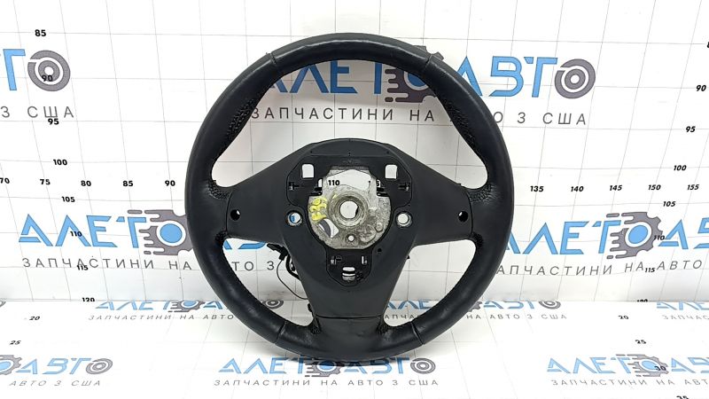 Bare steering wheel BMW X2 F39 18-23 black leather with heating, worn, ready for dry cleaning